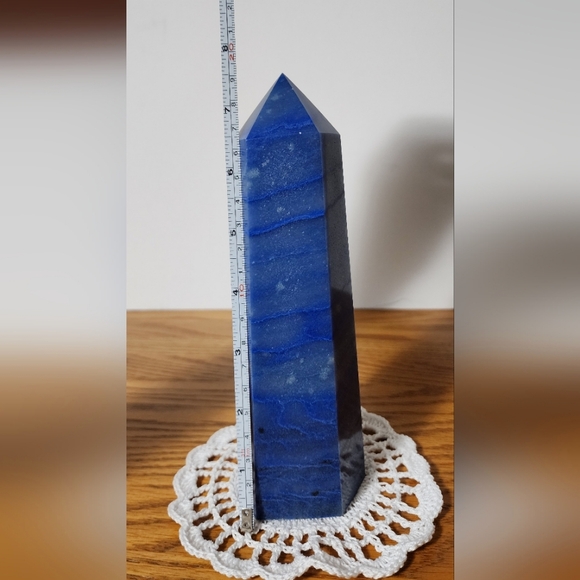 LARGE Blue Adventurine Tower - Picture 5 of 6